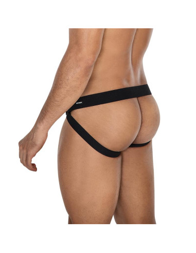 CUT4MEN JOCKSTR4P02 jockstrap czarny — elegancki jockstrap