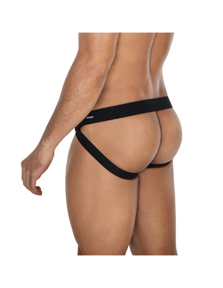 CUT4MEN JOCKSTR4P02 jockstrap czarny — elegancki jockstrap
