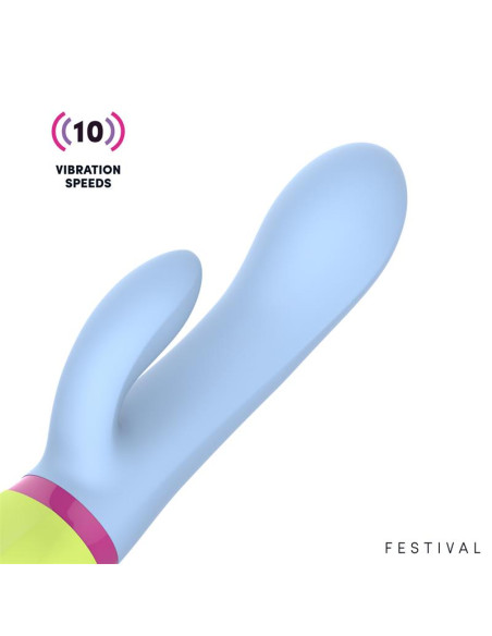 FESTIVAL Jolly Stimulator – wibrator 10 trybów, USB‑C