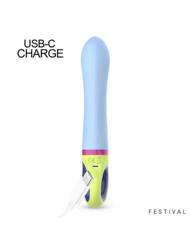 FESTIVAL Jolly Stimulator – wibrator 10 trybów, USB‑C