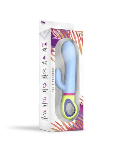 FESTIVAL Jolly Stimulator – wibrator 10 trybów, USB‑C
