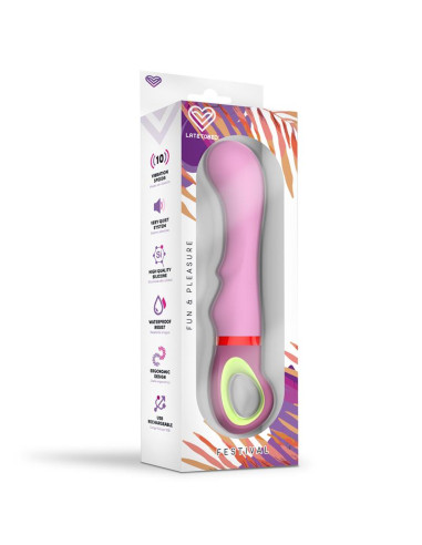 FESTIVAL Kandy Stimulator – wibrator 10 trybów, USB‑C