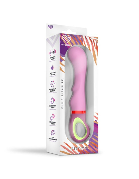 FESTIVAL Kandy Stimulator – wibrator 10 trybów, USB‑C