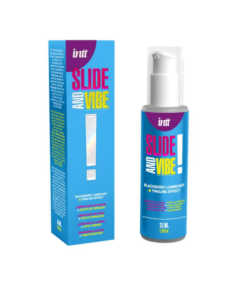 INTT Kissable — lubrykant na bazie wody 35 ml z efektem wibracji