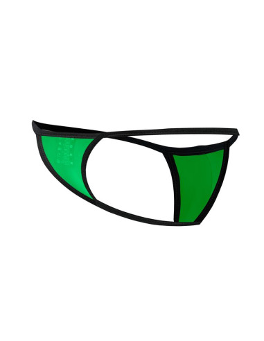CUT4MEN Mini Kini Green – męskie micro tanga