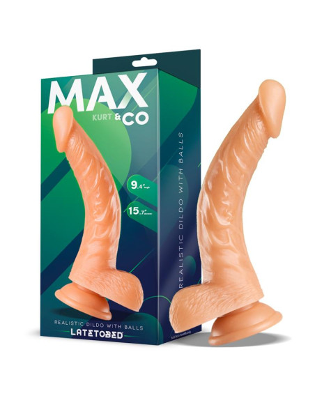 MAX & CO Kurt – realistyczne dildo 24 cm