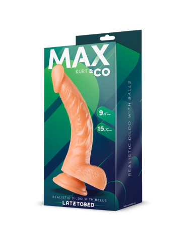 MAX & CO Kurt – realistyczne dildo 24 cm