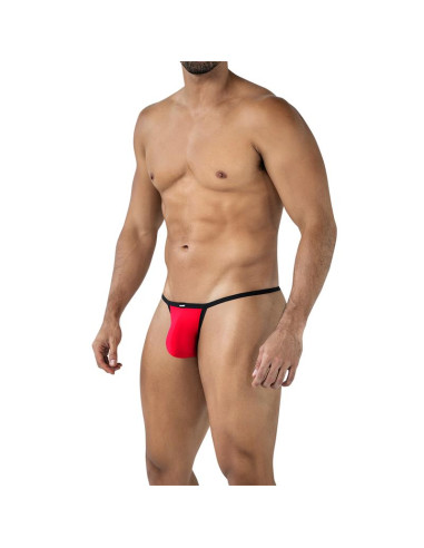 CUT4MEN Mini Kini Scarlet — męskie stringi mikro