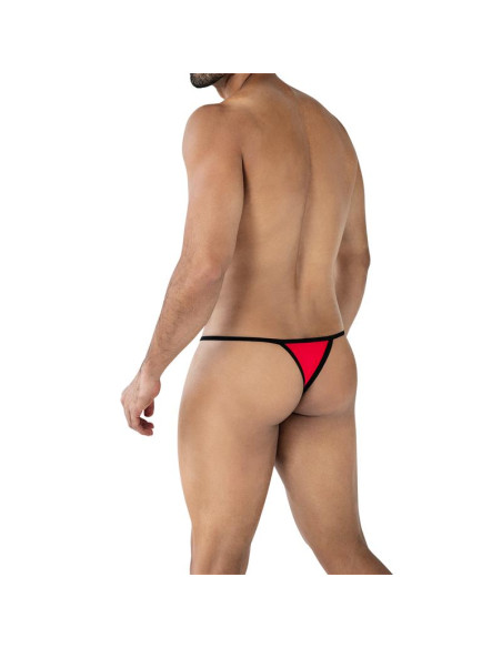 CUT4MEN Mini Kini Scarlet — męskie stringi mikro