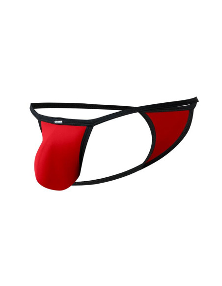 CUT4MEN Mini Kini Scarlet — męskie stringi mikro