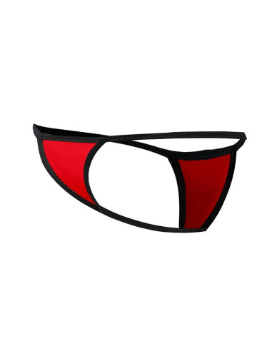 CUT4MEN Mini Kini Scarlet — męskie stringi mikro