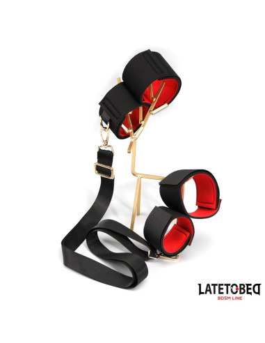 LATETOBED Leg Open — regulowane kajdany na nogi