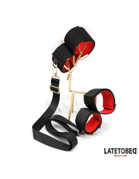 LATETOBED Leg Open — regulowane kajdany na nogi