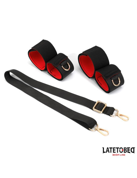 LATETOBED Leg Open — regulowane kajdany na nogi
