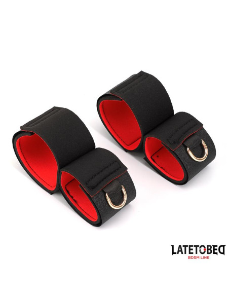 LATETOBED Leg Open — regulowane kajdany na nogi