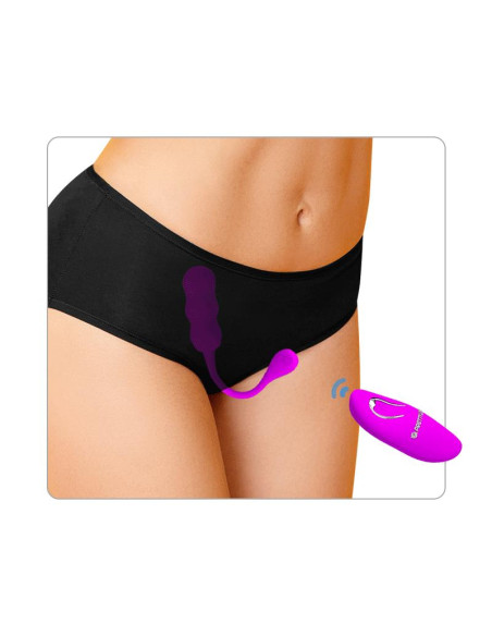 PRETTYLOVE Leshy – wibrujące jajko z pilotem i USB