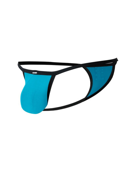CUT4MEN Mini Kini Turquoise – męskie mini stringi