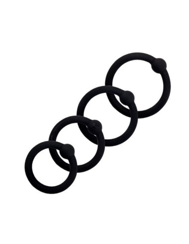 Beast Rings zestaw 7 silikonowych ringów – dyskretny komplet