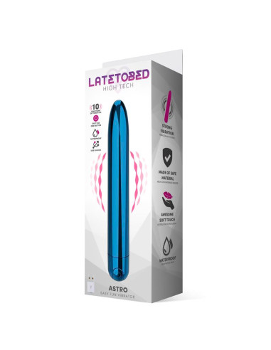 LATETOBED Astro Vibe – wibrator 18,5 cm, 10 trybów, USB