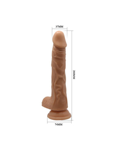 Baile Bodach Vibe – wibrator z rotacją i thrustingiem, USB