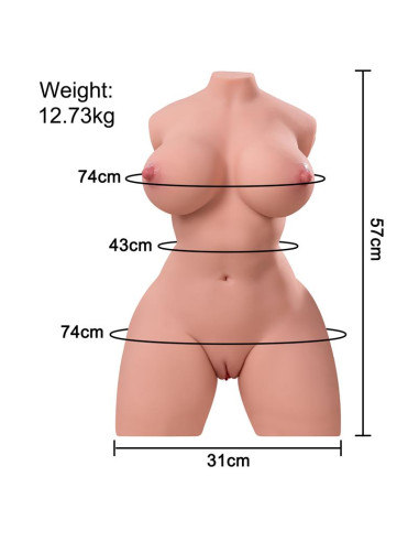 XISE Alanna Torso – realistyczny tors z napędem i aplikacją