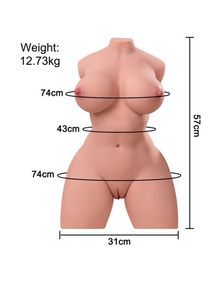 XISE Alanna Torso – realistyczny tors z napędem i aplikacją