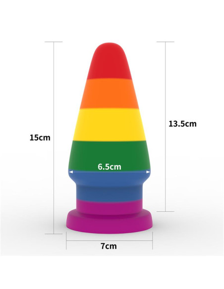 Lovetoy Prider 6 — kork analny z silikonu medycznego
