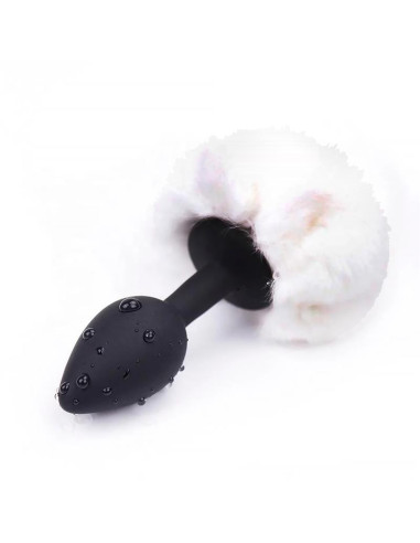 Afterdark korek analny z pomponem S – elegancki i dyskretny