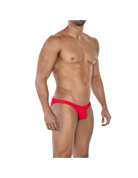 CUT4MEN Low Rise Bulge Brief Scarlet — eleganckie slipy męskie