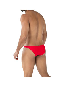 CUT4MEN Low Rise Bulge Brief Scarlet — eleganckie slipy męskie 2