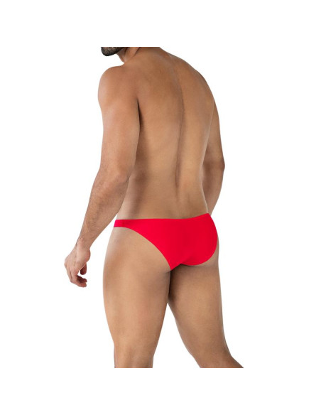 CUT4MEN Low Rise Bulge Brief Scarlet — eleganckie slipy męskie