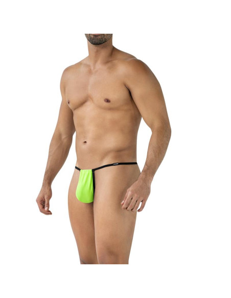 CUT4MEN Fluo Pouch V-String — regulowany string męski