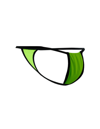 CUT4MEN Fluo Pouch V-String — regulowany string męski