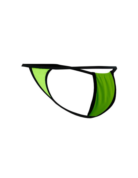CUT4MEN Fluo Pouch V-String — regulowany string męski