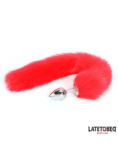 LATETOBED korek analny z ogonem 40 cm – elegancki wybór