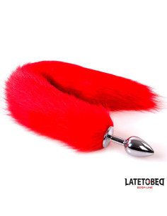 LATETOBED korek analny z ogonem 40 cm – elegancki wybór 2