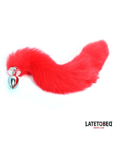 LATETOBED korek analny z ogonem 40 cm – elegancki wybór