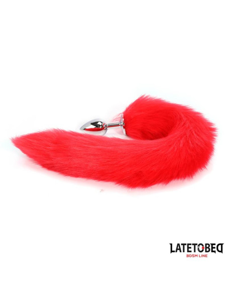 LATETOBED korek analny z ogonem 40 cm – elegancki wybór
