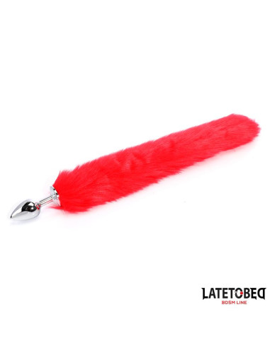 LATETOBED korek analny z ogonem 40 cm – elegancki wybór