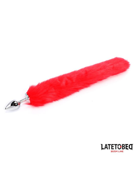 LATETOBED korek analny z ogonem 40 cm – elegancki wybór