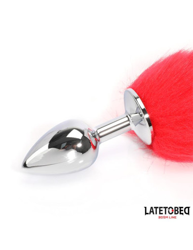 LATETOBED korek analny z ogonem 40 cm – elegancki wybór