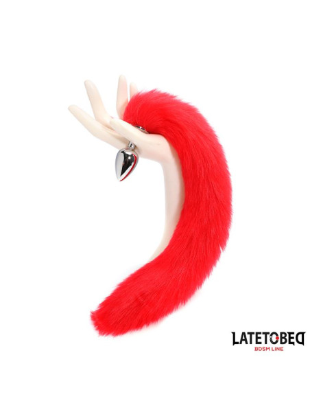 LATETOBED korek analny z ogonem 40 cm – elegancki wybór