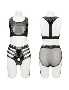 Lovetoy Rebellion Reign — elegancki komplet harness z kieszonką 2