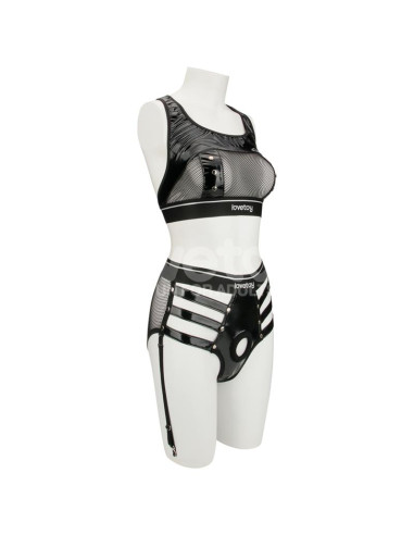Lovetoy Rebellion Reign — elegancki komplet harness z kieszonką