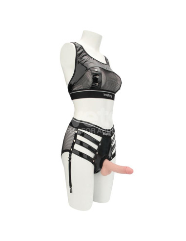 Lovetoy Rebellion Reign — elegancki komplet harness z kieszonką