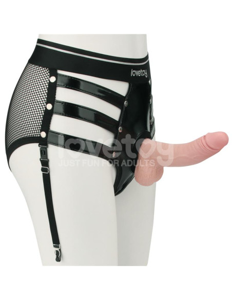 Lovetoy Rebellion Reign — elegancki komplet harness z kieszonką