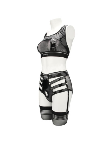 Lovetoy Rebellion Reign — elegancki komplet harness z kieszonką