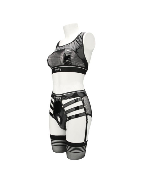 Lovetoy Rebellion Reign — elegancki komplet harness z kieszonką
