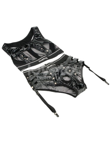 Lovetoy Rebellion Reign — elegancki komplet harness z kieszonką