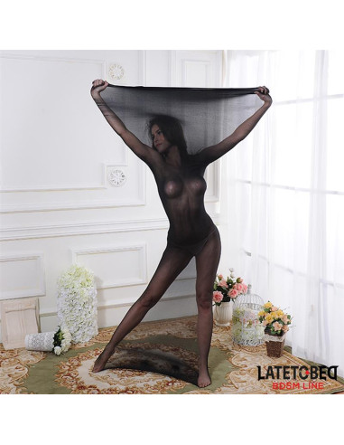 LATETOBED Bodystocking Full Body Elastic — elegancki bodystocking